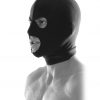 FETISH FANTASY SERIES LIMITED EDITION SPANDEX HOOD - BLACK